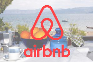 The house on Airbnb
